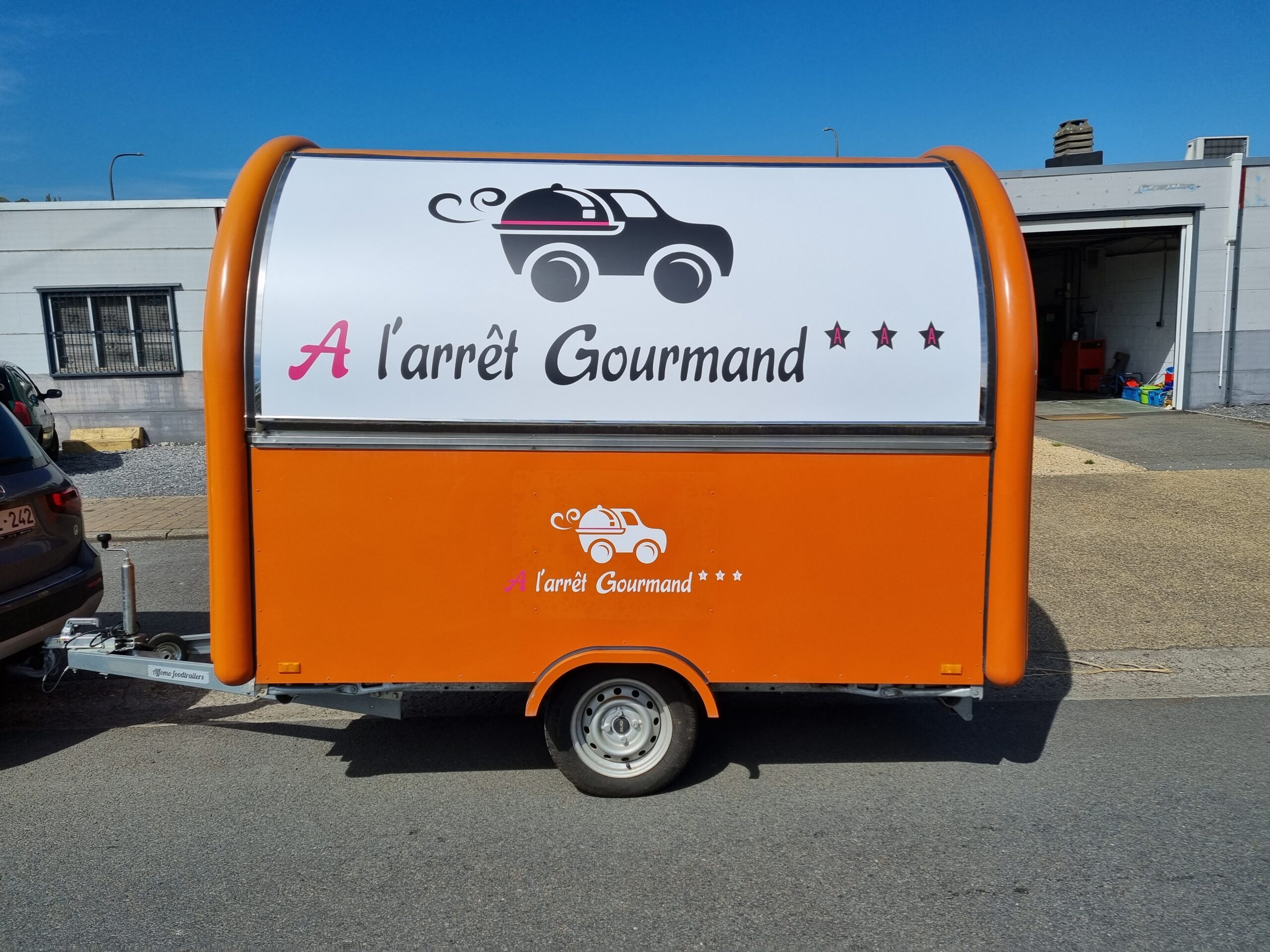 Lettrage foodtruck