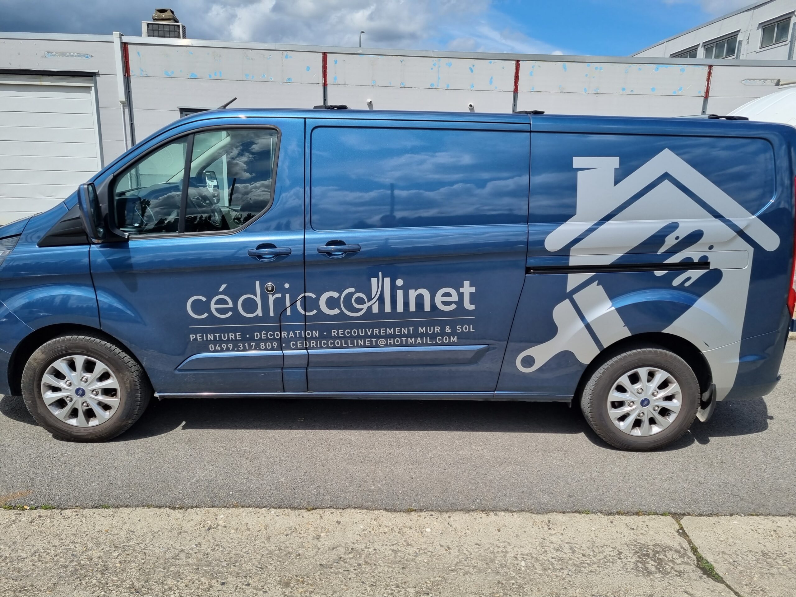 Lettrage camionnette