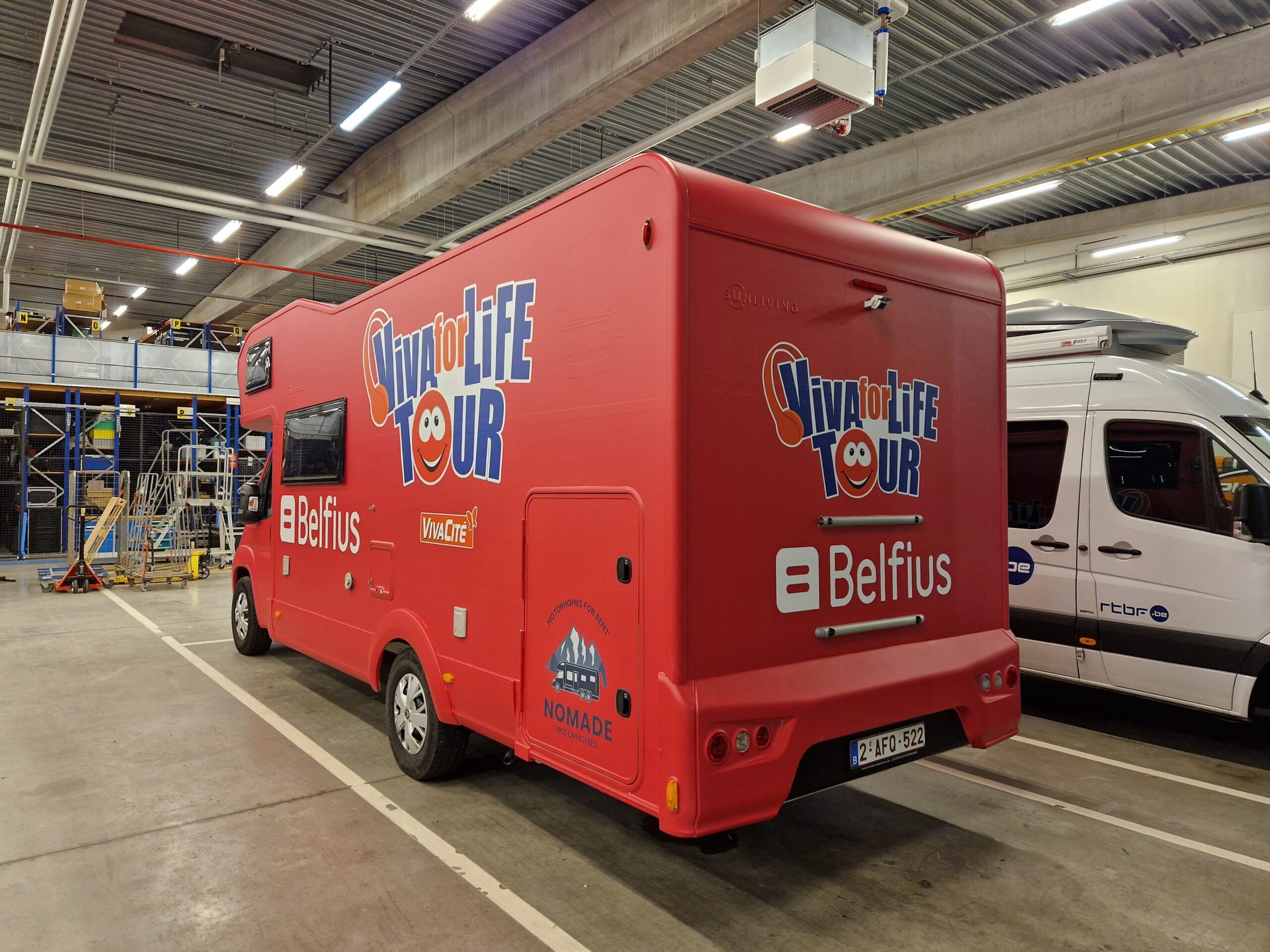 Lettrage camping car