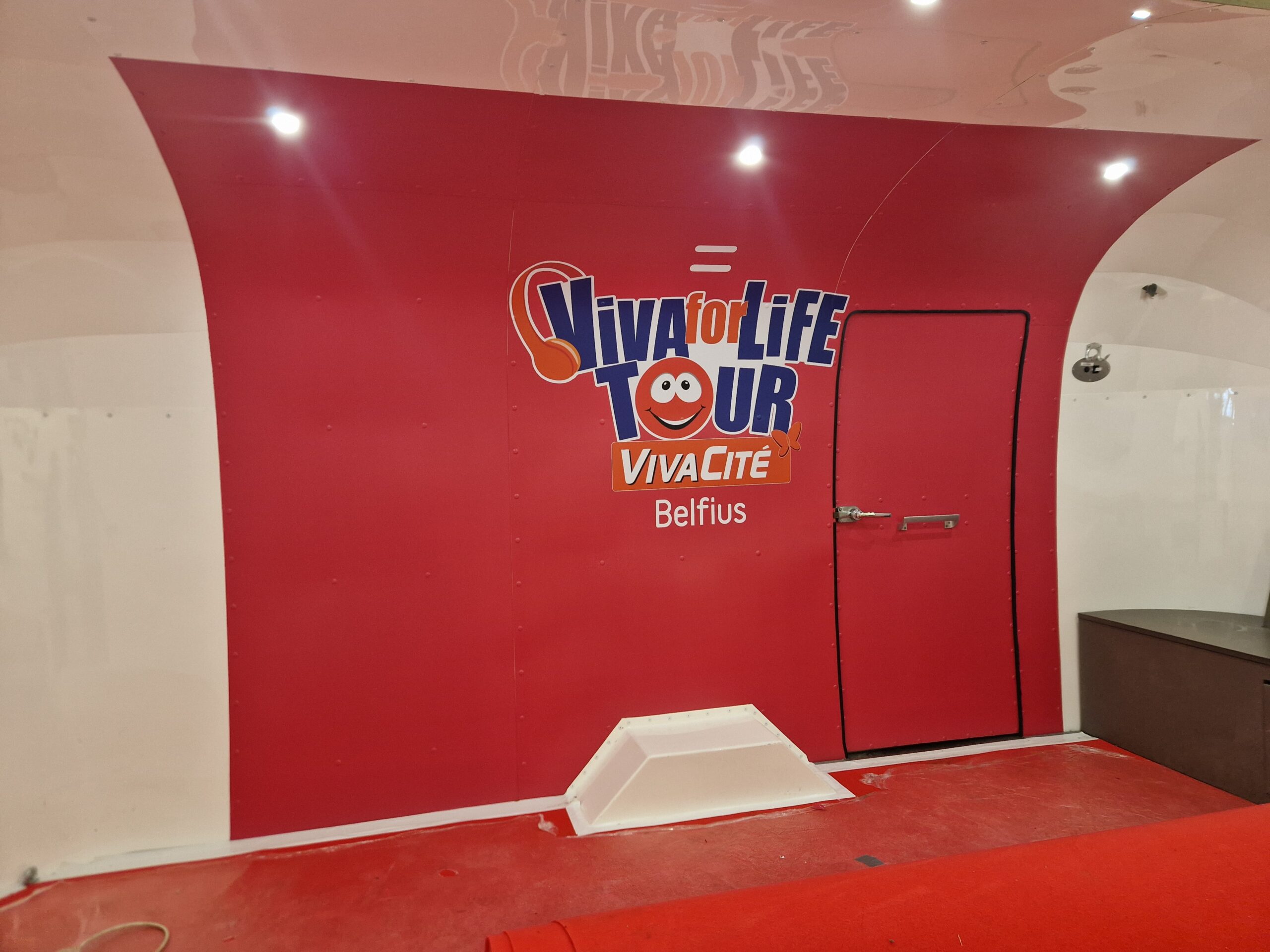 Lettrage intérieur airstream