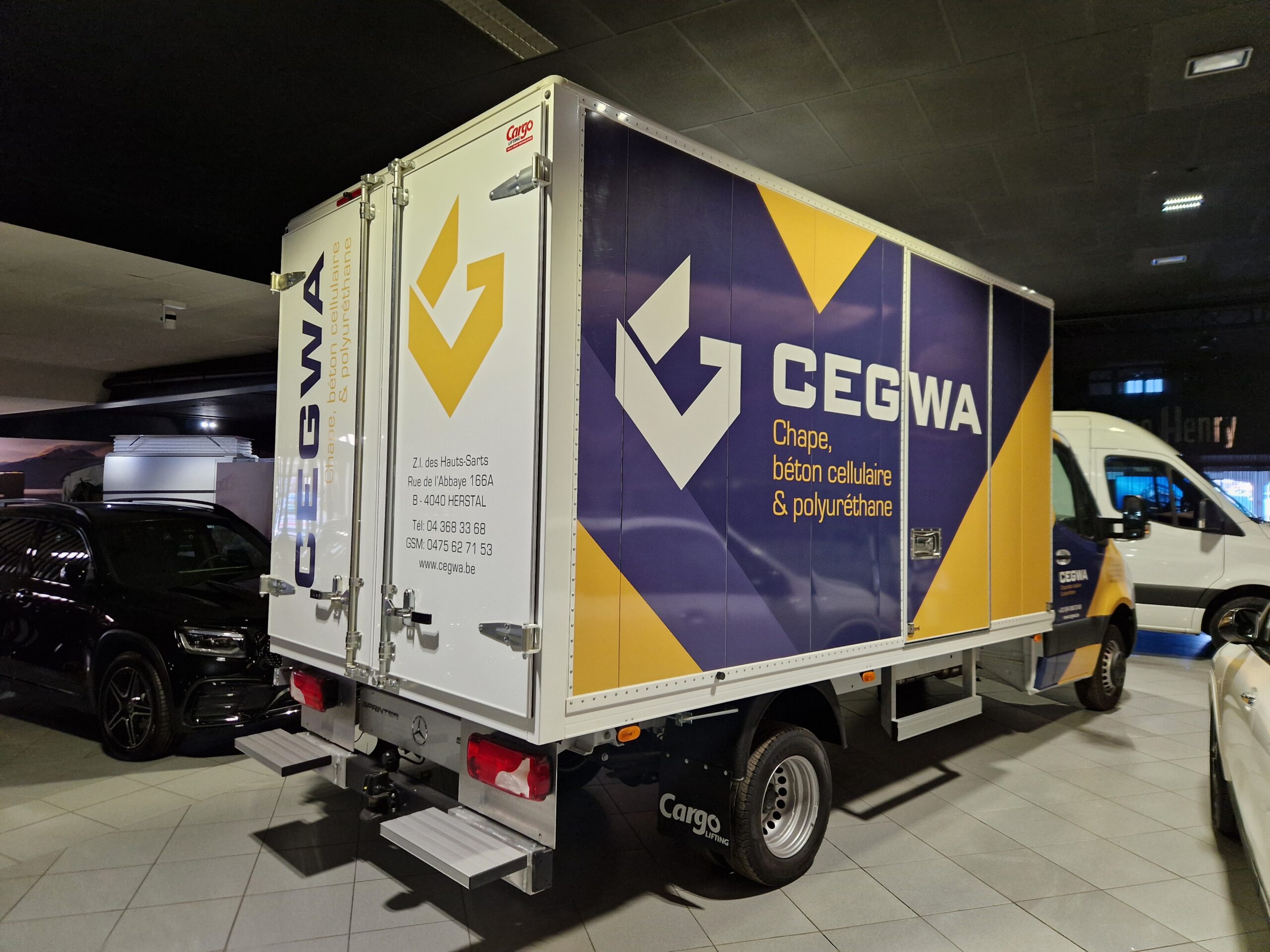 Lettrage camionnette