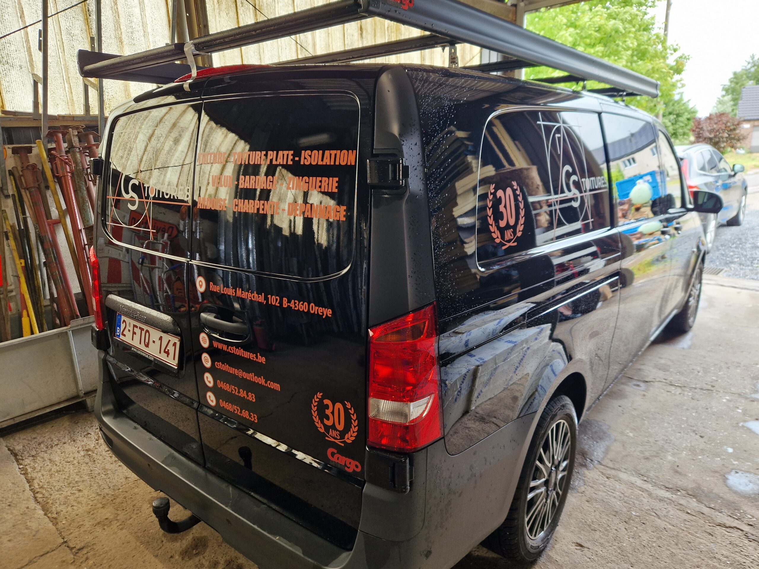 Lettrage camionnette