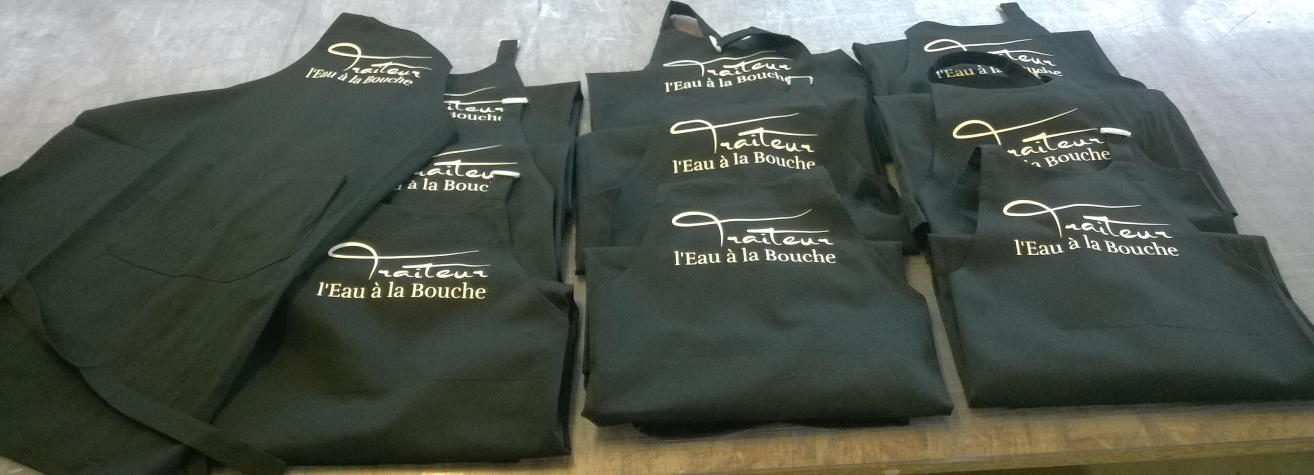 Tabliers personnalisés